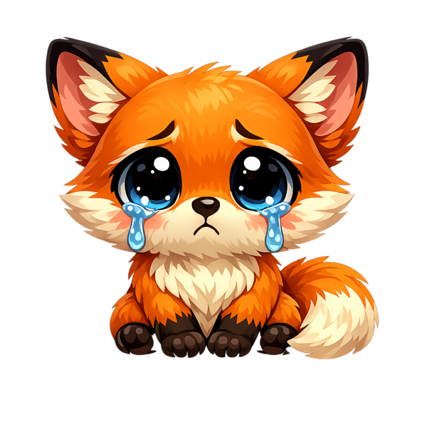 a small creature looking at you with enormous sad eyes